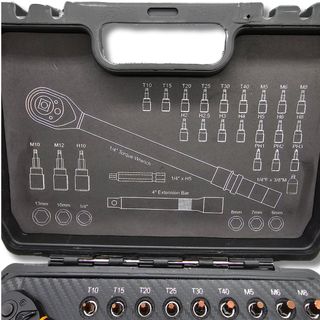 ✅ Maletin Dinamométrica 2-24nM + accesorios nuevo