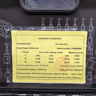 ✅ Maletin Dinamométrica 2-24nM + accesorios nuevo