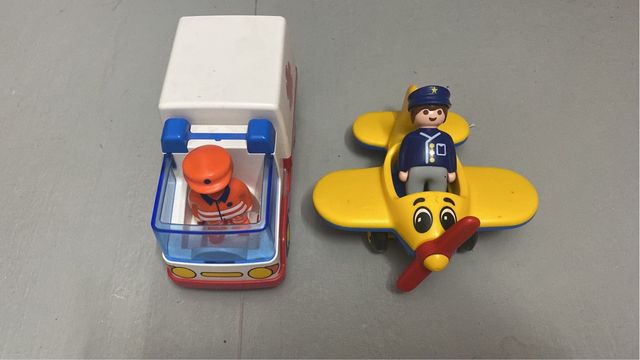 Lote playmobyl 1 2 3