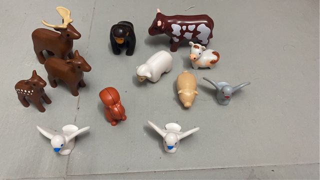 Lote playmobyl 1 2 3