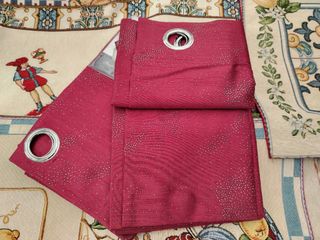 2 Tende Semi Coprente 140x280 Bordeaux