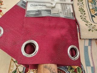 2 Tende Semi Coprente 140x280 Bordeaux