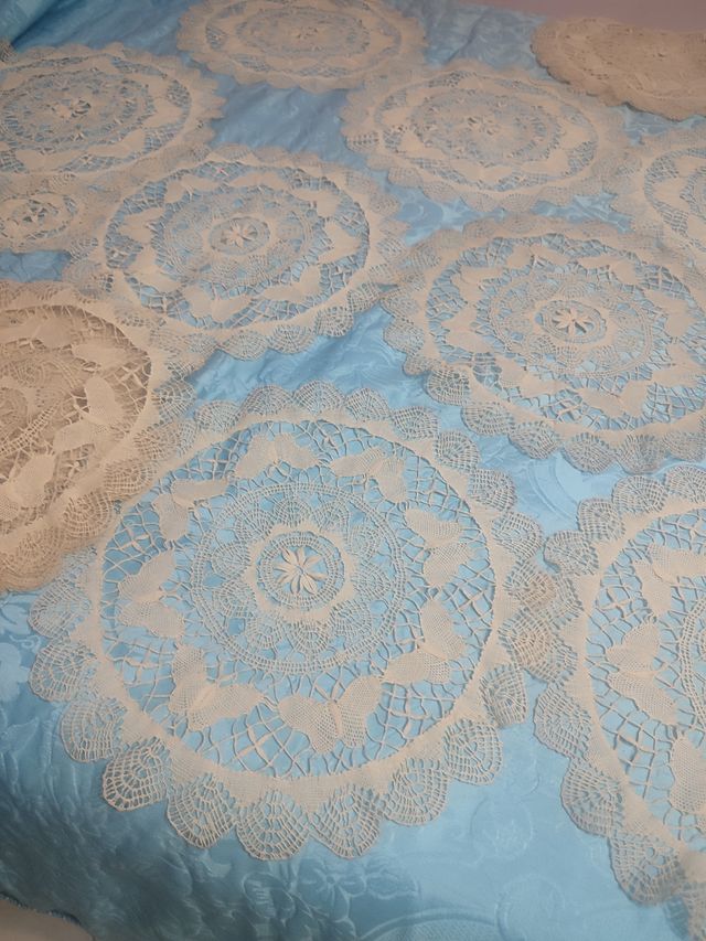 Set 22 centro tavola tombolo