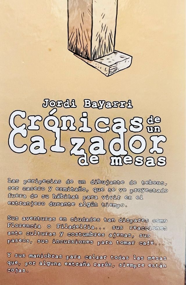 Cronicas de un calzador de mesas cómic Sapristi 