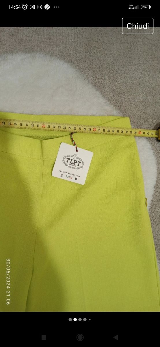 Pantalone donna crop