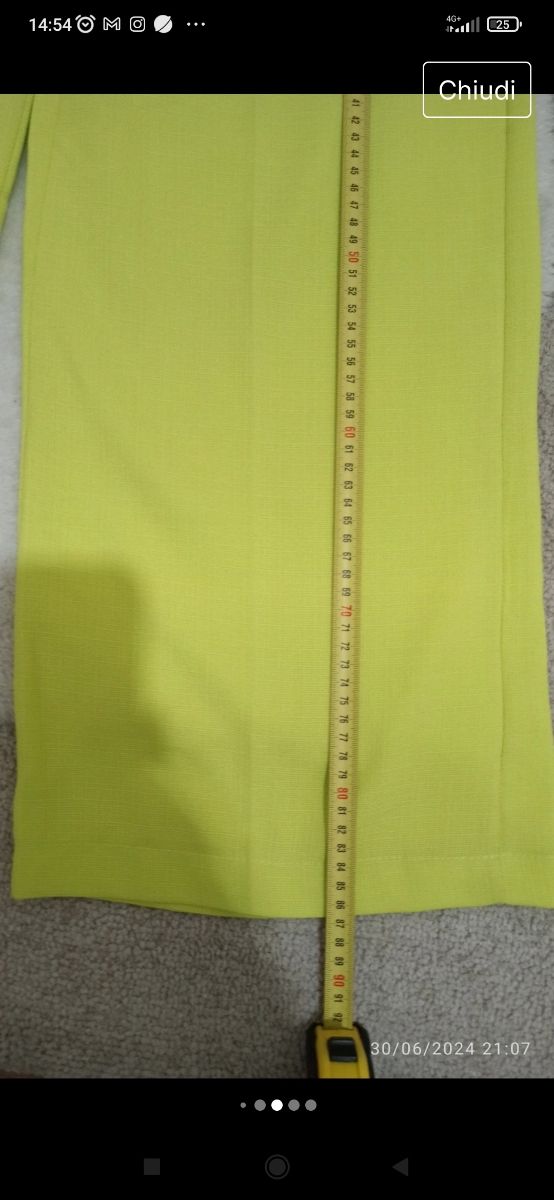 Pantalone donna crop