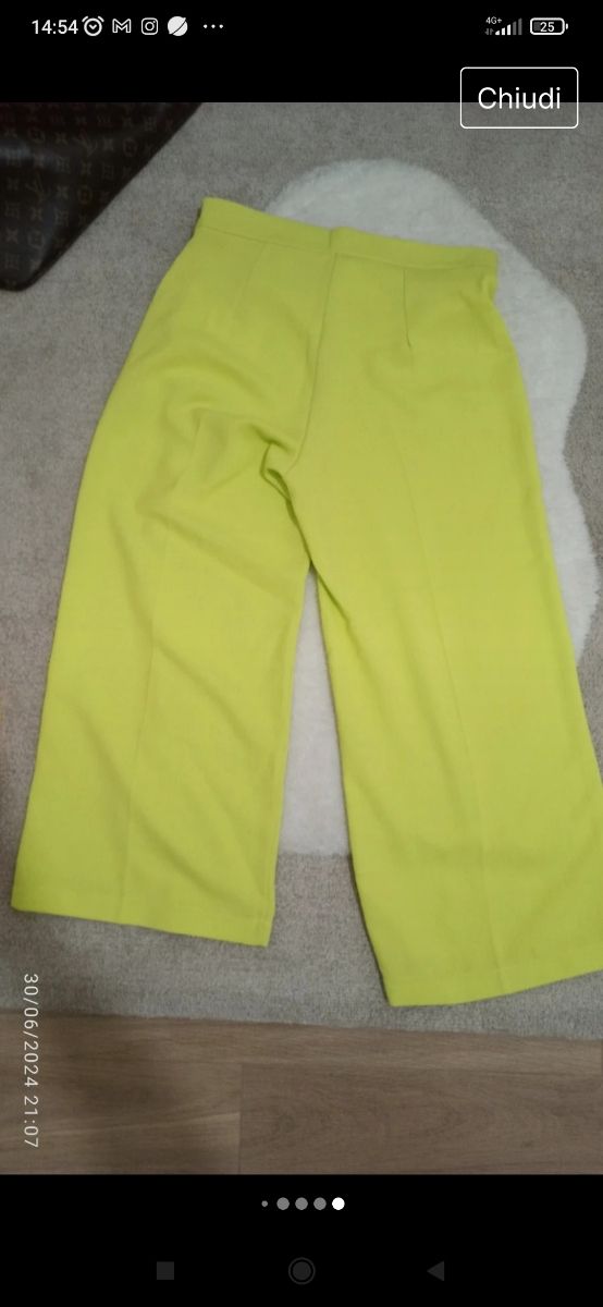 Pantalone donna crop