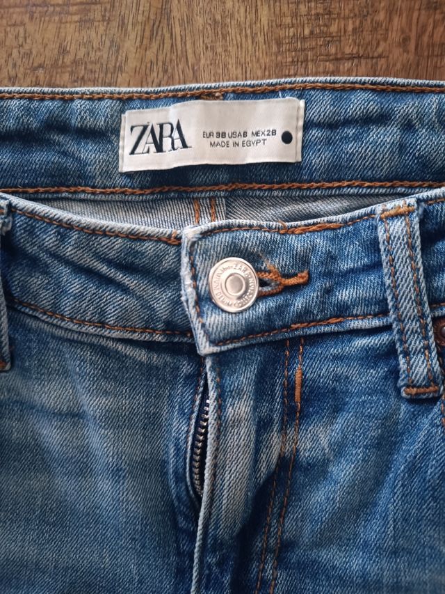 Jeans Zara sfrangiato