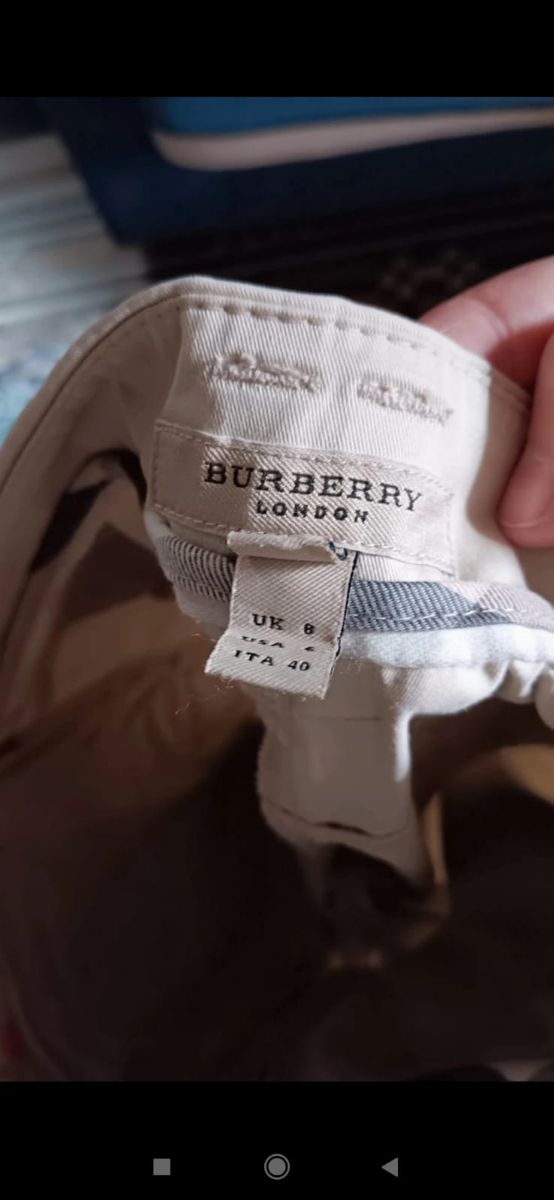 Pantaloni donna Burberry