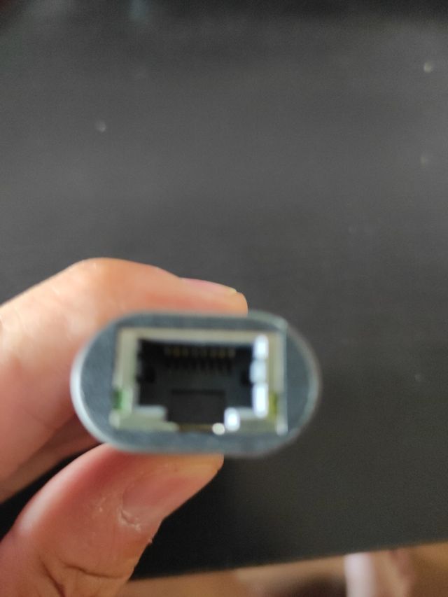 Adaptador Ethernet a USB-C