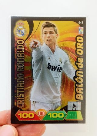 CRISTIANO RONALDO 448 BALON DE ORO ADRENALYN 11-12