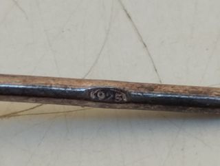 Spilla spillone da cappello in argento titolo 925