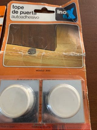 Tope para puerta 3 unidades