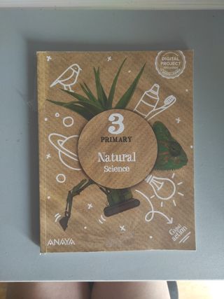 Libro de texto Natural Science 3° EP