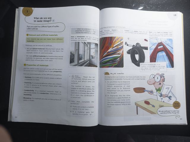 Libro de texto Natural Science 3° EP