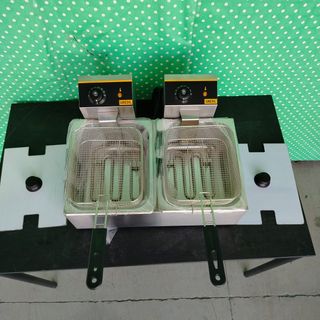 🎱​BU✠ Freidora Doble GR ✠ 5+5 LT