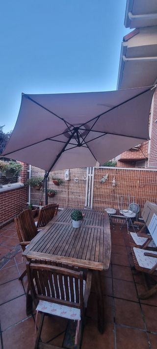 PARASOL excentrico 289cm diametro