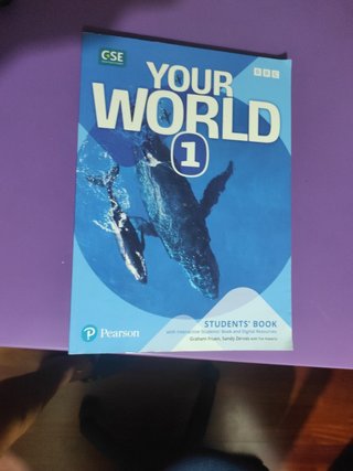 Libro y cuadernillo de inglés 1 eso