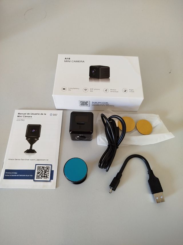 Cámara espía pequeña