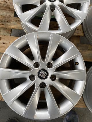 Juego llantas 16” seat 5x112