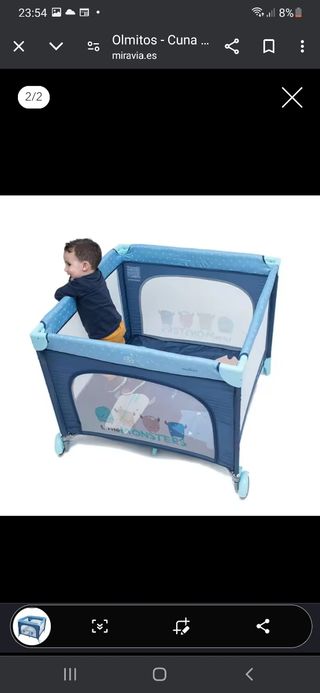 Parque, cuna de viaje