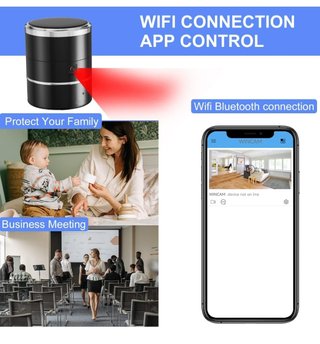 Altavoz bluetooth con minicámara