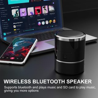 Altavoz bluetooth con minicámara