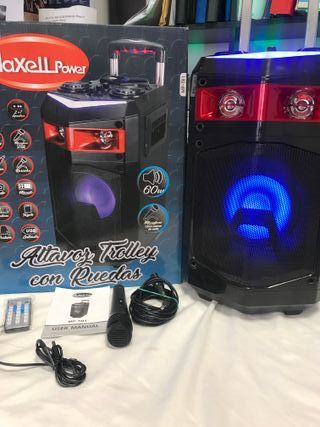 Altavoz MaxellPower Trolley con Ruedas