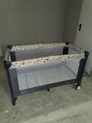 Cuna de viaje plegable 