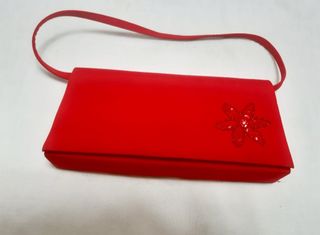 Bolso carrera fiesta rojo