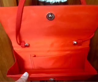 Bolso carrera fiesta rojo