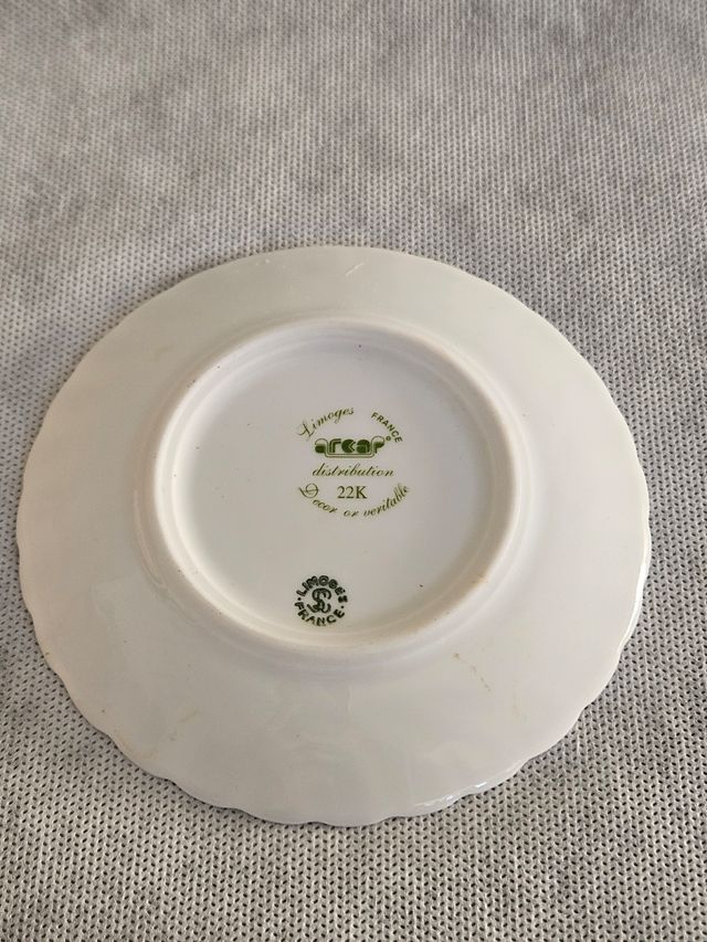 Piattino in limoges