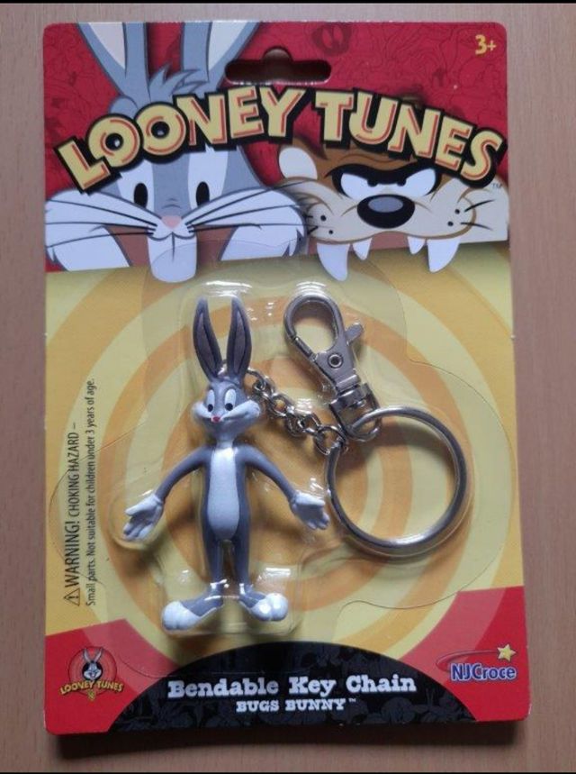 Llavero flexible de Bugs Bunny
