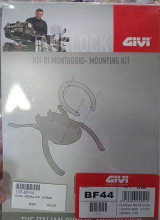 KIT METALICO GIVI BOLSA DEPOSITO CB500