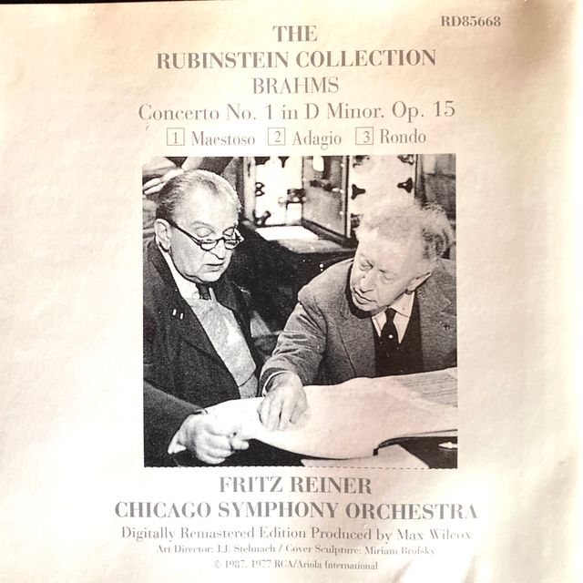 The Rubinstein Collection: Chopin y Brahms