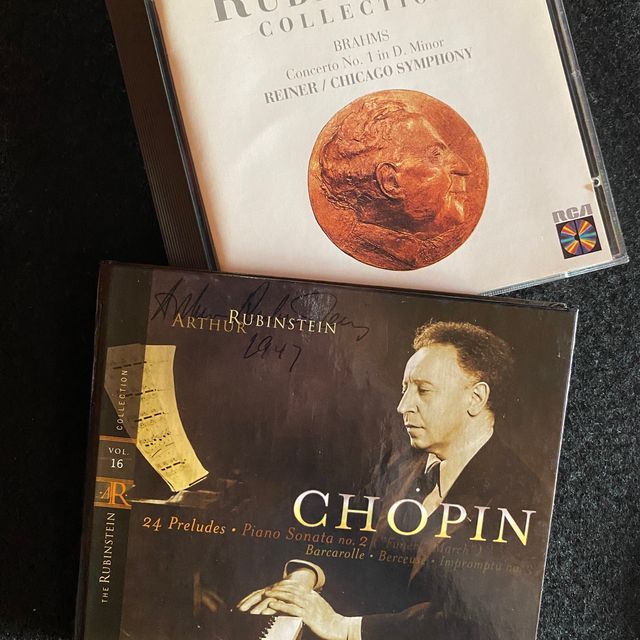 The Rubinstein Collection: Chopin y Brahms