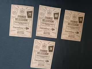 Cromos de la selección española 2024