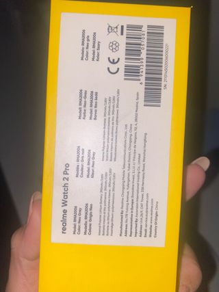 Realme watch 2 pro a estrenar