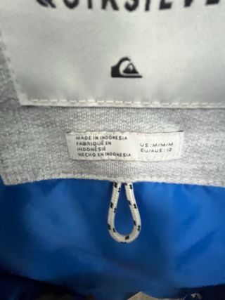 Anorak QUICKSILVER azul electrico
