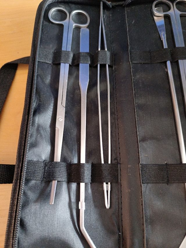 Kit completo Aquascaping Tijeras, Pinzas