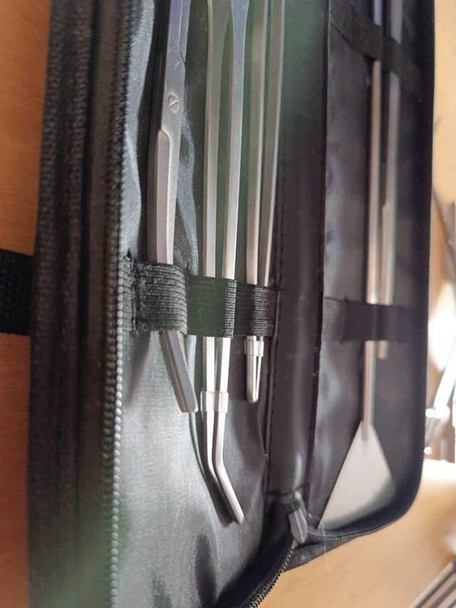 Kit completo Aquascaping Tijeras, Pinzas