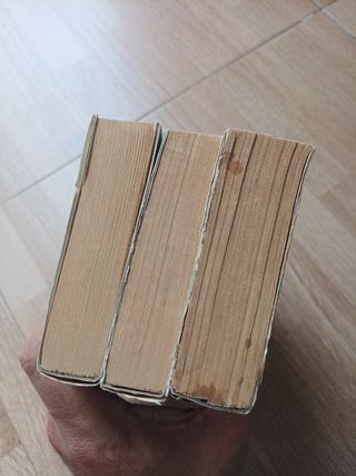 Set di 3 libri anni '70