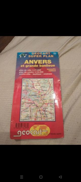 Mapa de carretera Anveres