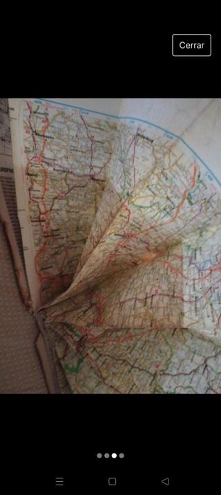 Mapa de carretera Austria.