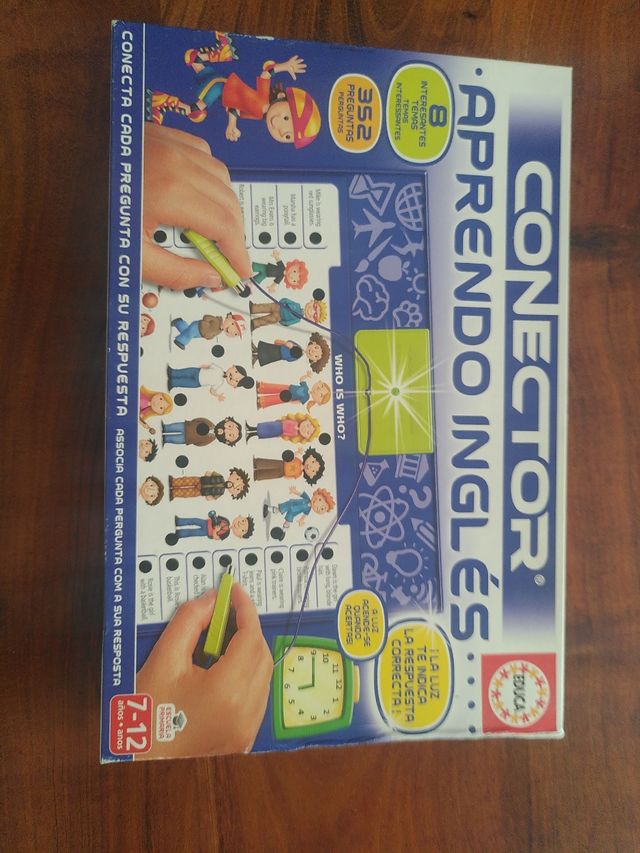 Juego de mesa conector aprender ingles
