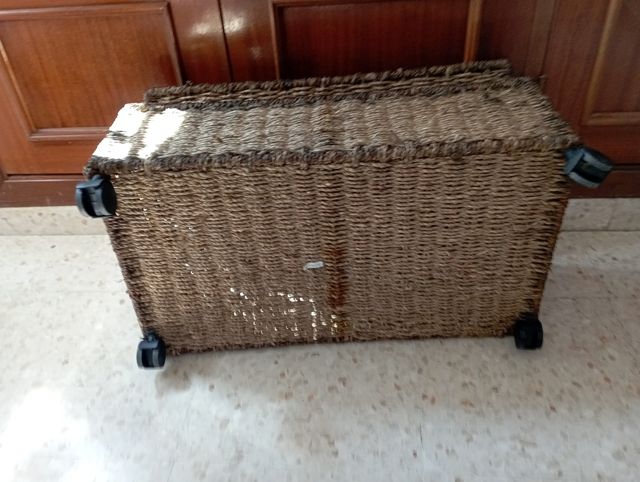 Baúl de mimbre