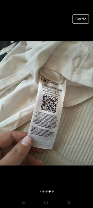 Camiseta blanca mujer Guess.talla M