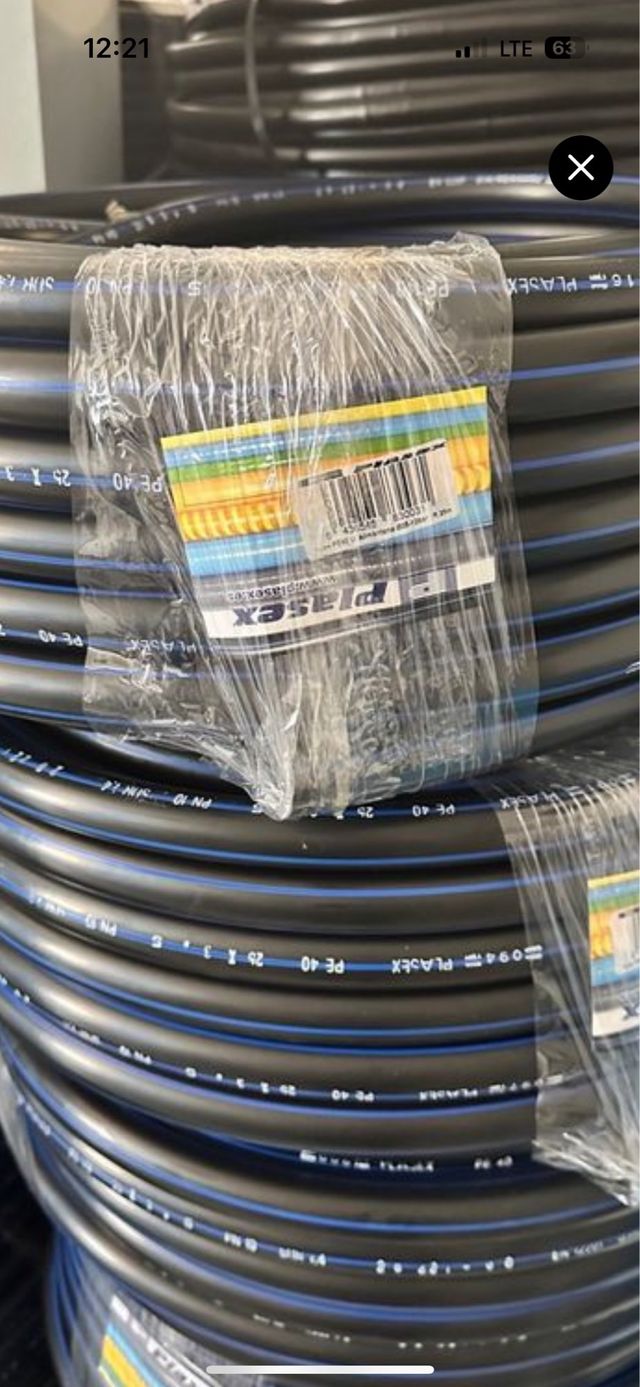 Material de Riego por goteo