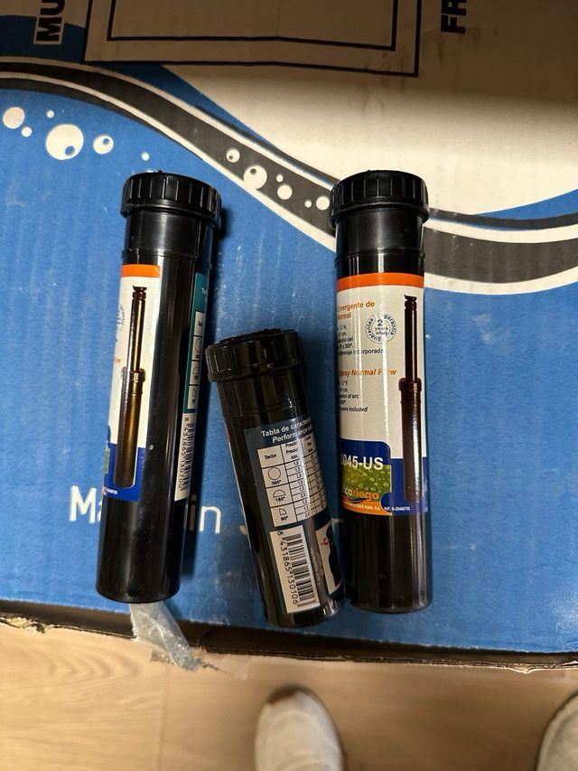 Material de Riego por goteo