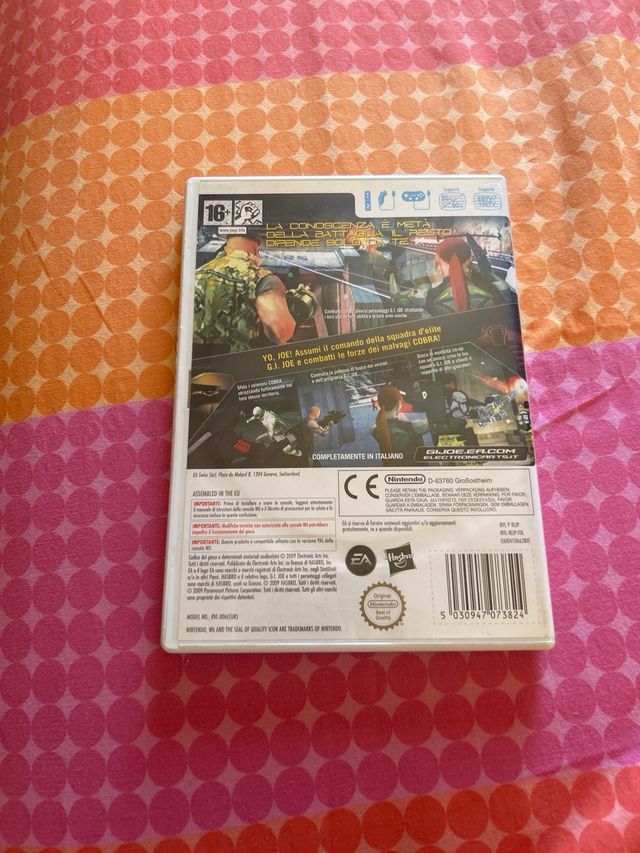 gioco g.i.joe per la wii